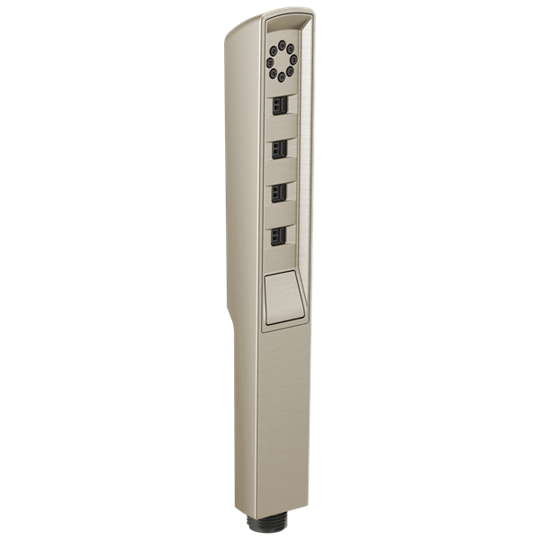 Brizo - Essential Shower Linear Square H2Okinetic Multi-Function Handshower