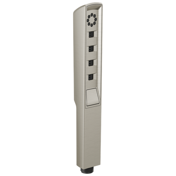 Brizo - Essential Shower Linear Square H2Okinetic Multi-Function Handshower