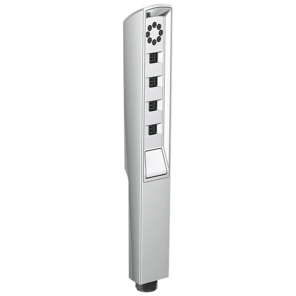 Brizo - Essential Shower Linear Square H2Okinetic Multi-Function Handshower