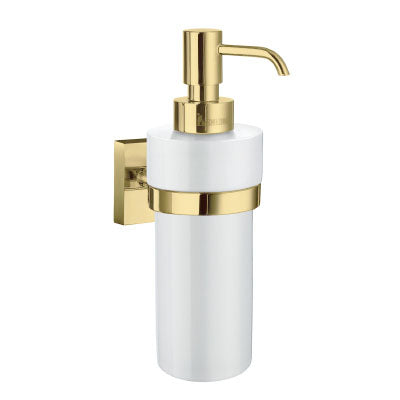 Smedbo - House Holder With Porcelain Soap Dispenser