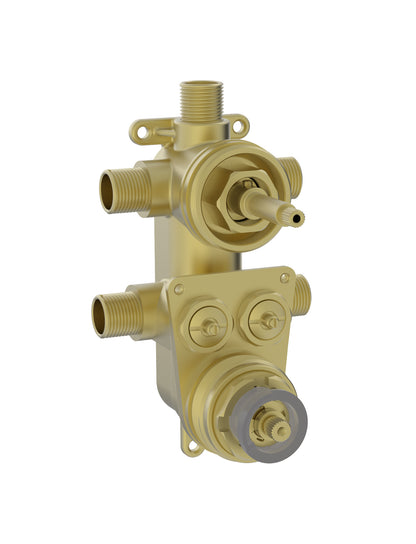 Baril - 3-way TP rough - 1/2 Inch male NPT or welded copper connections