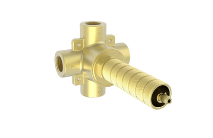 Baril - 3-port diverter rough valve with off