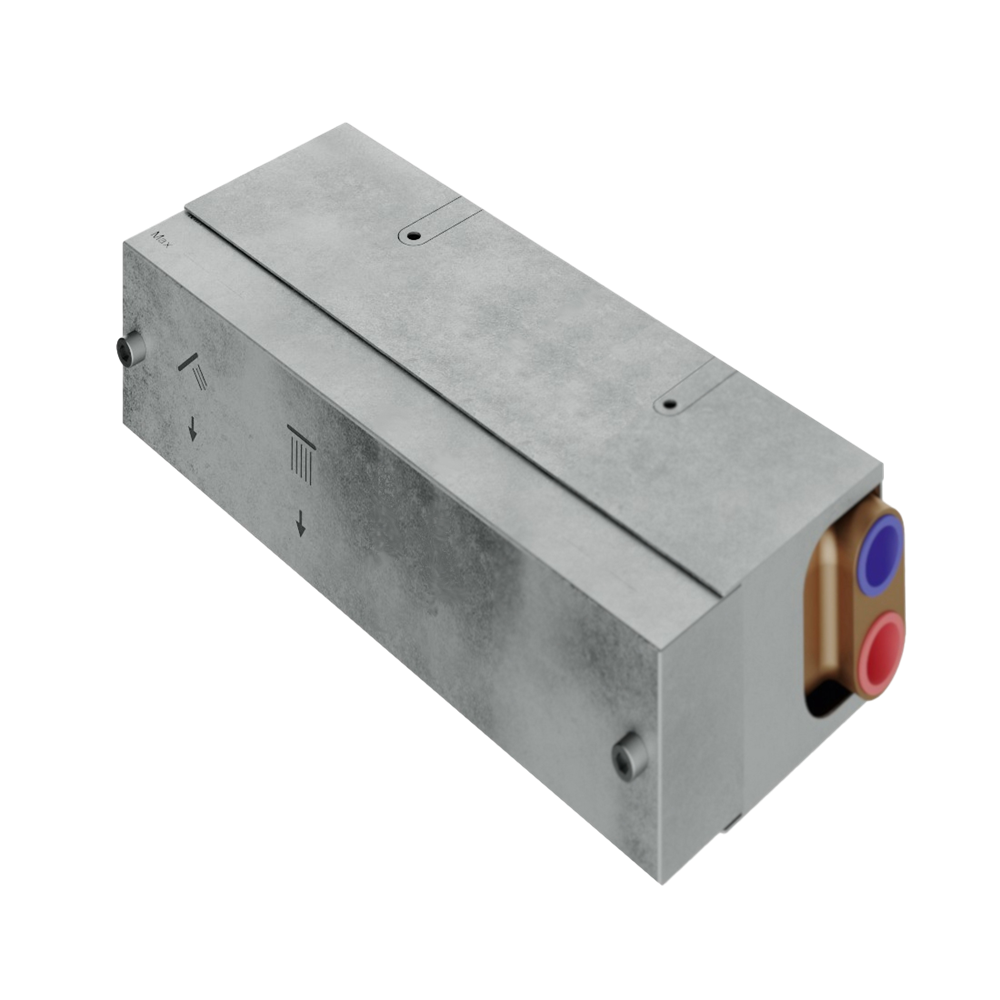 Aquabrass - Thermostatic Valve 2 Flush Buttons