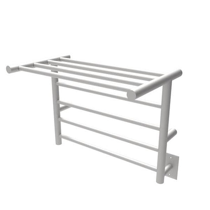 Amba - Radiant Shelf Hardwired + Plug-in Combo 8 Bar Towel Warmer