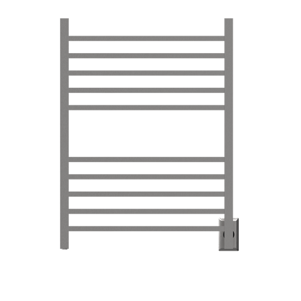 Amba - Radiant Square Hardwired + Plug-in Combo 10 Bar Towel Warmer
