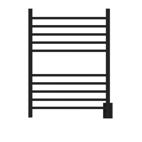 Amba - Radiant Square Hardwired + Plug-in Combo 10 Bar Towel Warmer