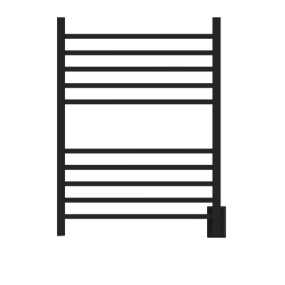 Amba - Radiant Square Hardwired + Plug-in Combo 10 Bar Towel Warmer