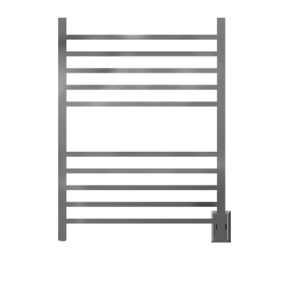 Amba - Radiant Square Hardwired + Plug-in Combo 10 Bar Towel Warmer