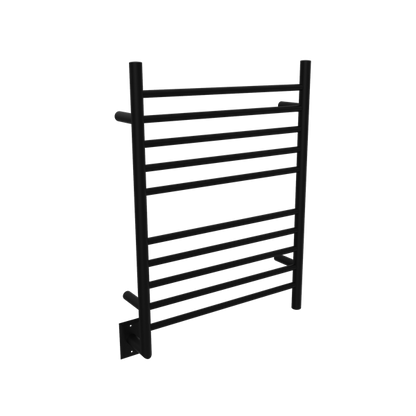 Amba - Radiant Hardwired + Plug-in Combo (Left Side) Straight 10 Bar Towel Warmer