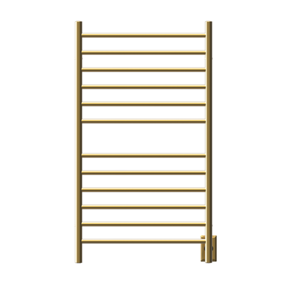 Amba - Radiant Large Hardwired + Plug-in Combo Straight 12 Bar Towel Warmer