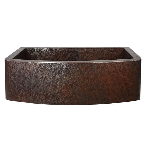 Native Trails - Rhapsody Farmhouse Copper Kitchen Sink in Antique