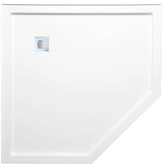 Americh - 48 x 48 Inch - Neo Angle Designer Shower Base W/Square Drain