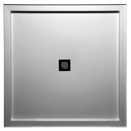 Americh - 48 x 48 Inch Triple Threshold Designer Shower Base W/Square Drain