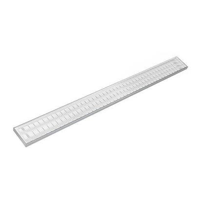 Infinity Drain - 96 Inch S-PVC Series Complete Kit with 4 Inch Wedge Wire Grate