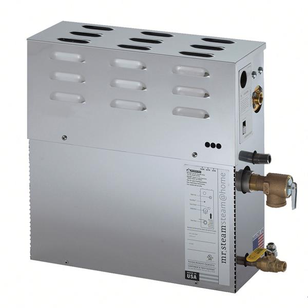 Mr. Steam - Steam@Home 4.5 Kw (4500 W) Steam Shower Generator Of 240 Volt & 1-Phase