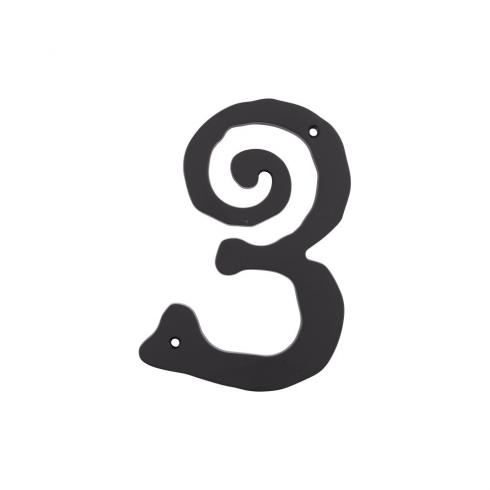 Atlas Homewares - Scroll 6 Inch H Surface Mount House Number