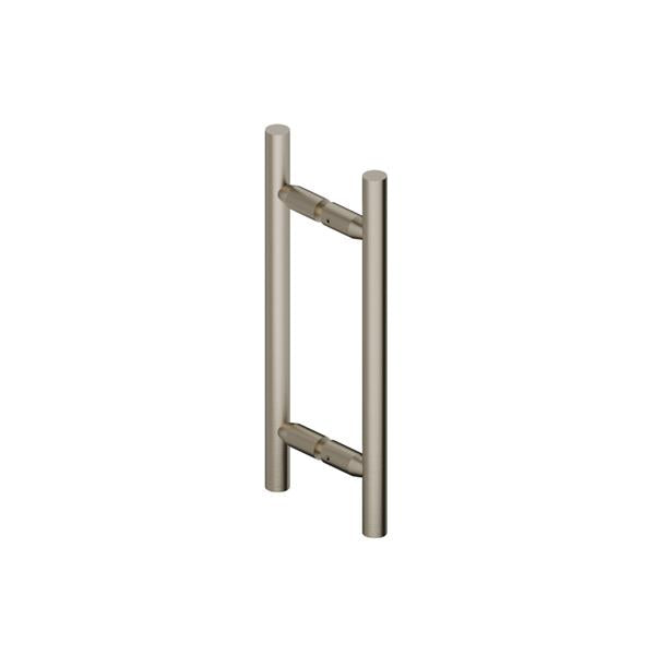 Flusso - 8 Inch Back-To-Back Shower Door Pull Handle