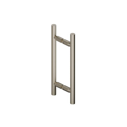 Flusso - 8 Inch Back-To-Back Shower Door Pull Handle