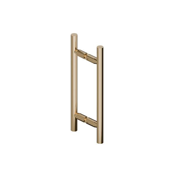 Flusso - 8 Inch Back-To-Back Shower Door Pull Handle