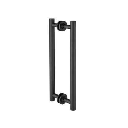 Flusso - 12 Inch Back-To-Back Shower Door Pull Handle