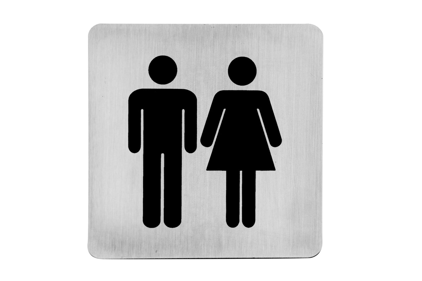 Linnea - Square Unisex Restroom Sign