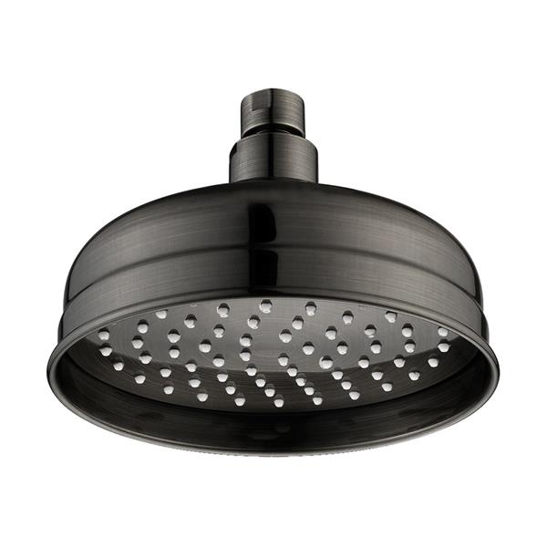 Lacava - Kubista Round Shower Head, Diameter 6 Inch
