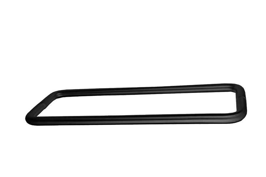 Linnea - Shower Door Pull Back to back mount: 1/2 Inch or 3/4 Inch glass.