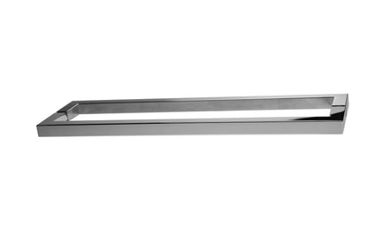 Linnea - Shower Door Pull Back to back mount: 1/2 Inch or 3/4 Inch glass.