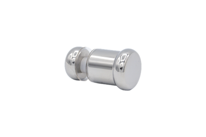 Linnea - Shower Door Pull Single side mount: 1/2 Inch or 3/4 Inch glass.