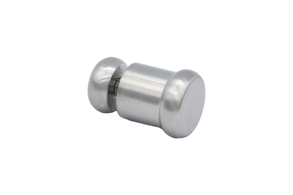 Linnea - Shower Door Pull Single side mount: 1/2 Inch or 3/4 Inch glass.