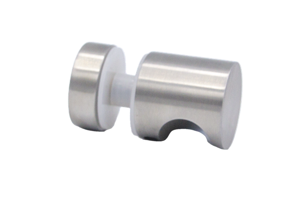 Linnea - Shower Door Pull Single side mount: 1/2 Inch or 3/4 Inch glass.