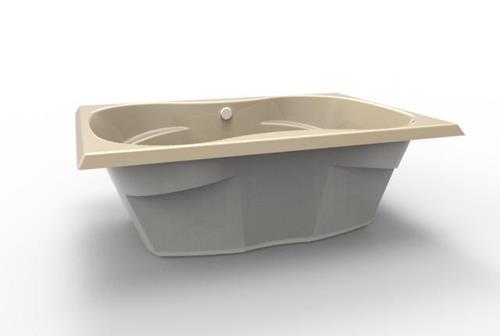 Hydro Systems - Studio Hourglass 7242 Acrylic Bathtub