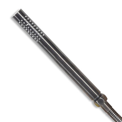 Lacava - Cigno Hand-Held Round Shower Head With 59 Inch Flexible Hose, Rain Jet.