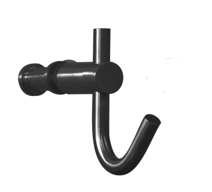 Linnea - Shower Door Hook Back to back mount- Glass.