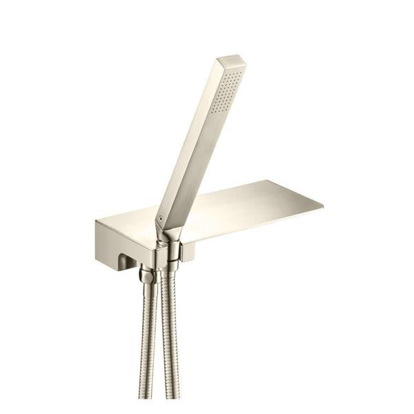 Flusso - Hand Shower Set With Shelf Thingy, Elbow, Holder & Hose