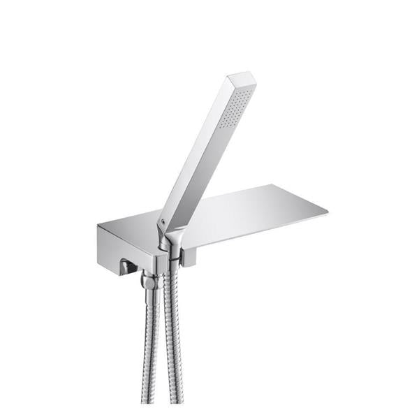 Flusso - Hand Shower Set With Shelf Thingy, Elbow, Holder & Hose