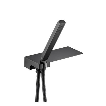 Flusso - Hand Shower Set With Shelf Thingy, Elbow, Holder & Hose