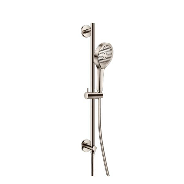 Flusso - Hand Shower Set with Slide Bar, Integrated Elbow & Hose
