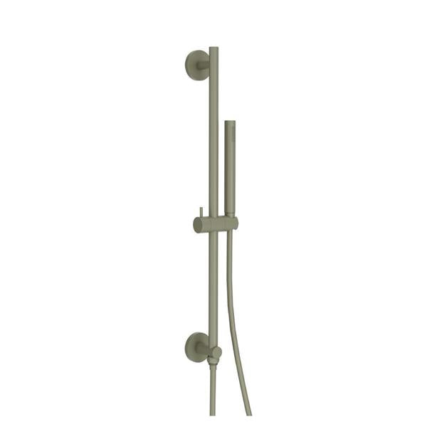 Flusso - Hand Shower Set with Slide Bar, Integrated Elbow & Hose