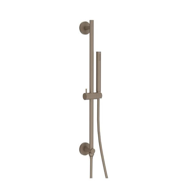 Flusso - Hand Shower Set with Slide Bar, Integrated Elbow & Hose
