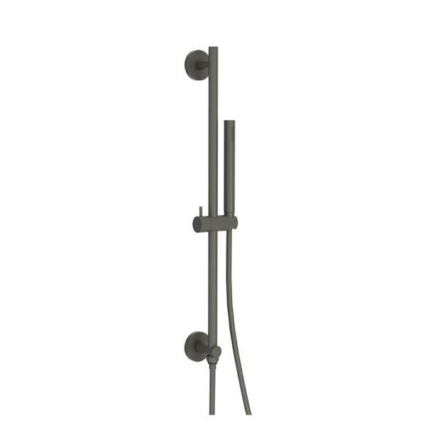 Flusso - Hand Shower Set with Slide Bar, Integrated Elbow & Hose