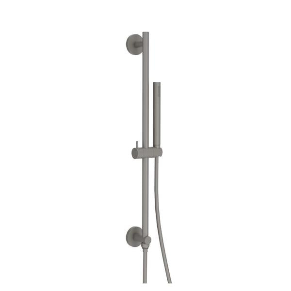 Flusso - Hand Shower Set with Slide Bar, Integrated Elbow & Hose