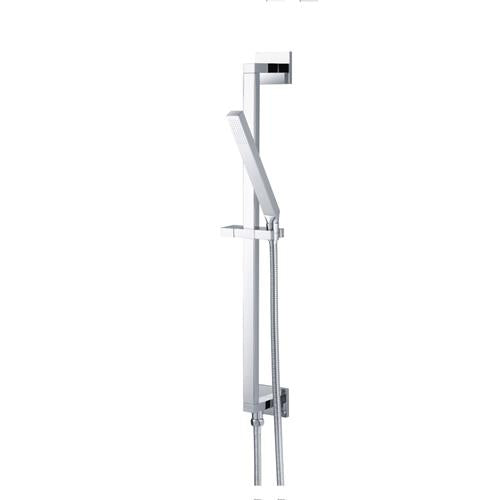 Flusso - Hand Shower Set with Slide Bar, Integrated Elbow & Hose