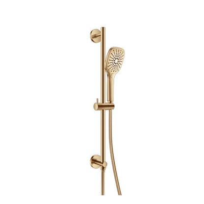 Flusso - Hand Shower Set with Slide Bar, Integrated Elbow & Hose