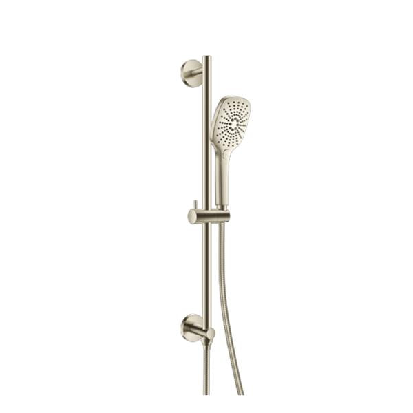 Flusso - Hand Shower Set with Slide Bar, Integrated Elbow & Hose