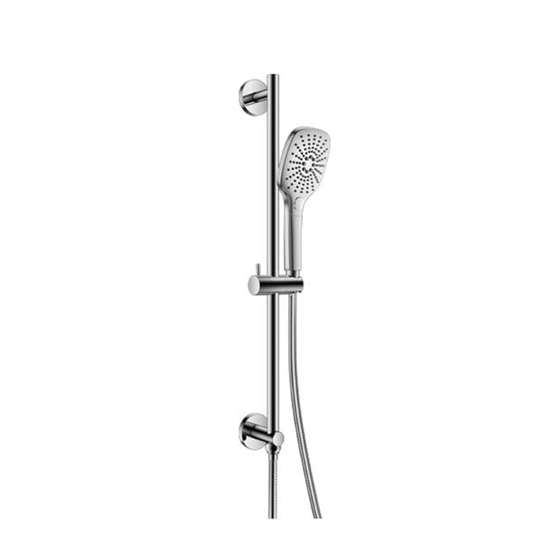 Flusso - Hand Shower Set with Slide Bar, Integrated Elbow & Hose