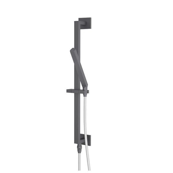 Flusso - Hand Shower Set with Slide Bar, Integrated Elbow & Hose