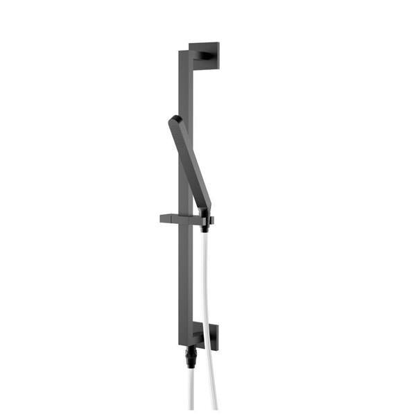 Flusso - Hand Shower Set with Slide Bar, Integrated Elbow & Hose