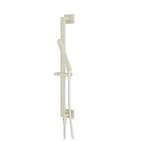 Flusso - Hand Shower Set with Slide Bar, Integrated Elbow & Hose