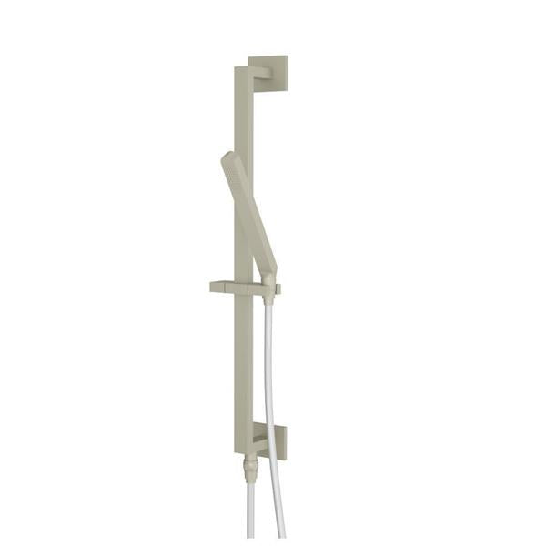 Flusso - Hand Shower Set with Slide Bar, Integrated Elbow & Hose